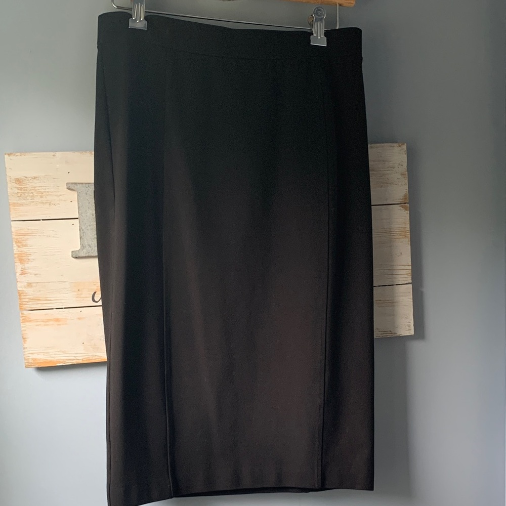 Mario Serrani Midi Stretch Skirt